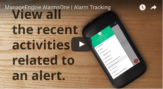 Miniatura video seguimiento de alertas de TI en AlarmsOne