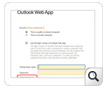 Self service password Acceso a Outlook Web