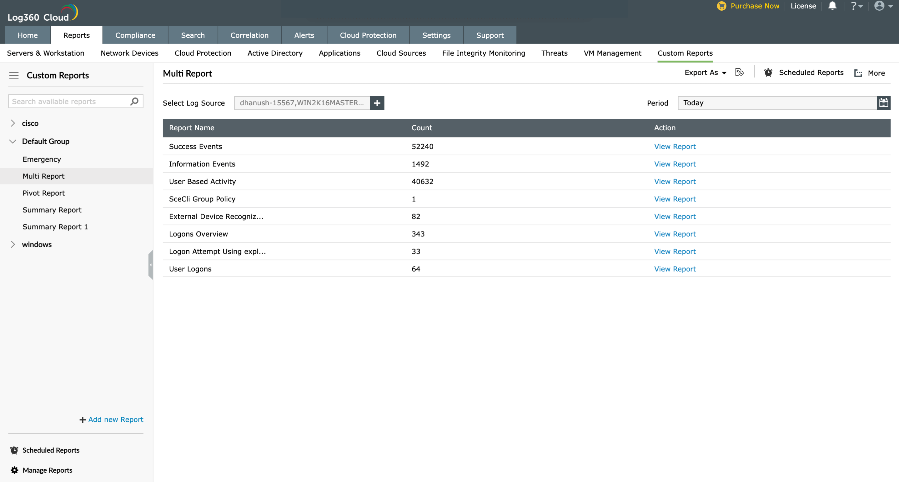 types-of-report-views