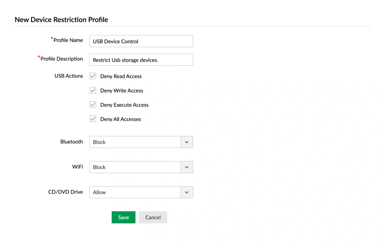 Detect and prevent data leakage