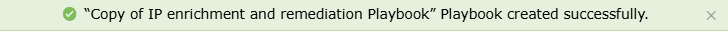 Manage playbooks