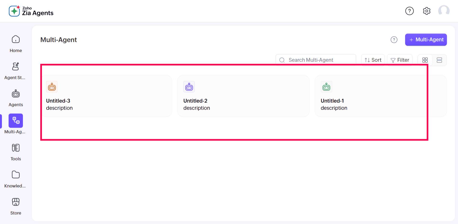 Creating custom agents in Agent Studio in ManageEngine Log360 Cloud