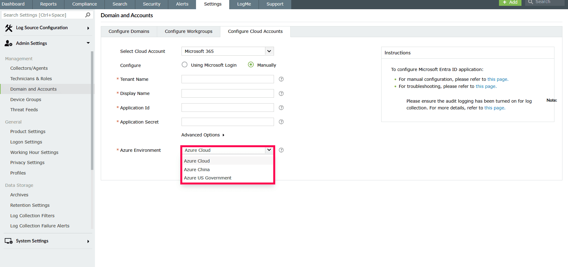 Configuring and Managing