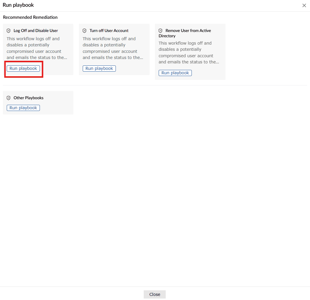 Playbook management overview