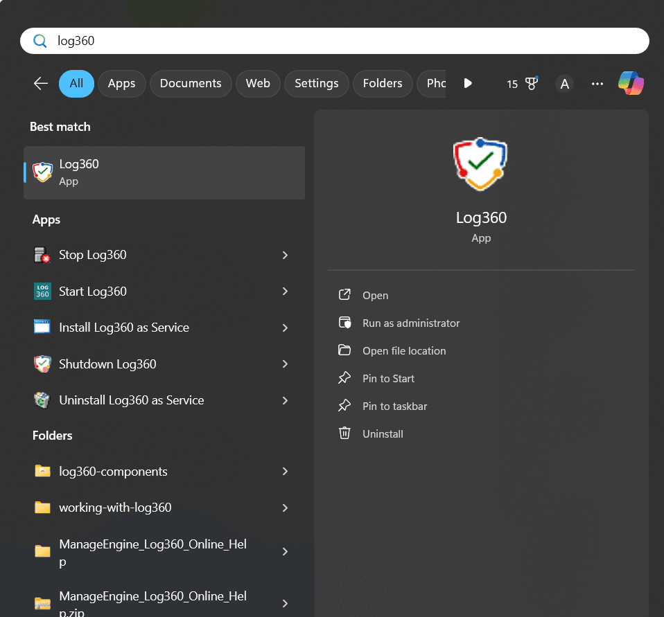 Starting and stopping the product