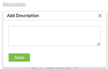 Creating advanced rule