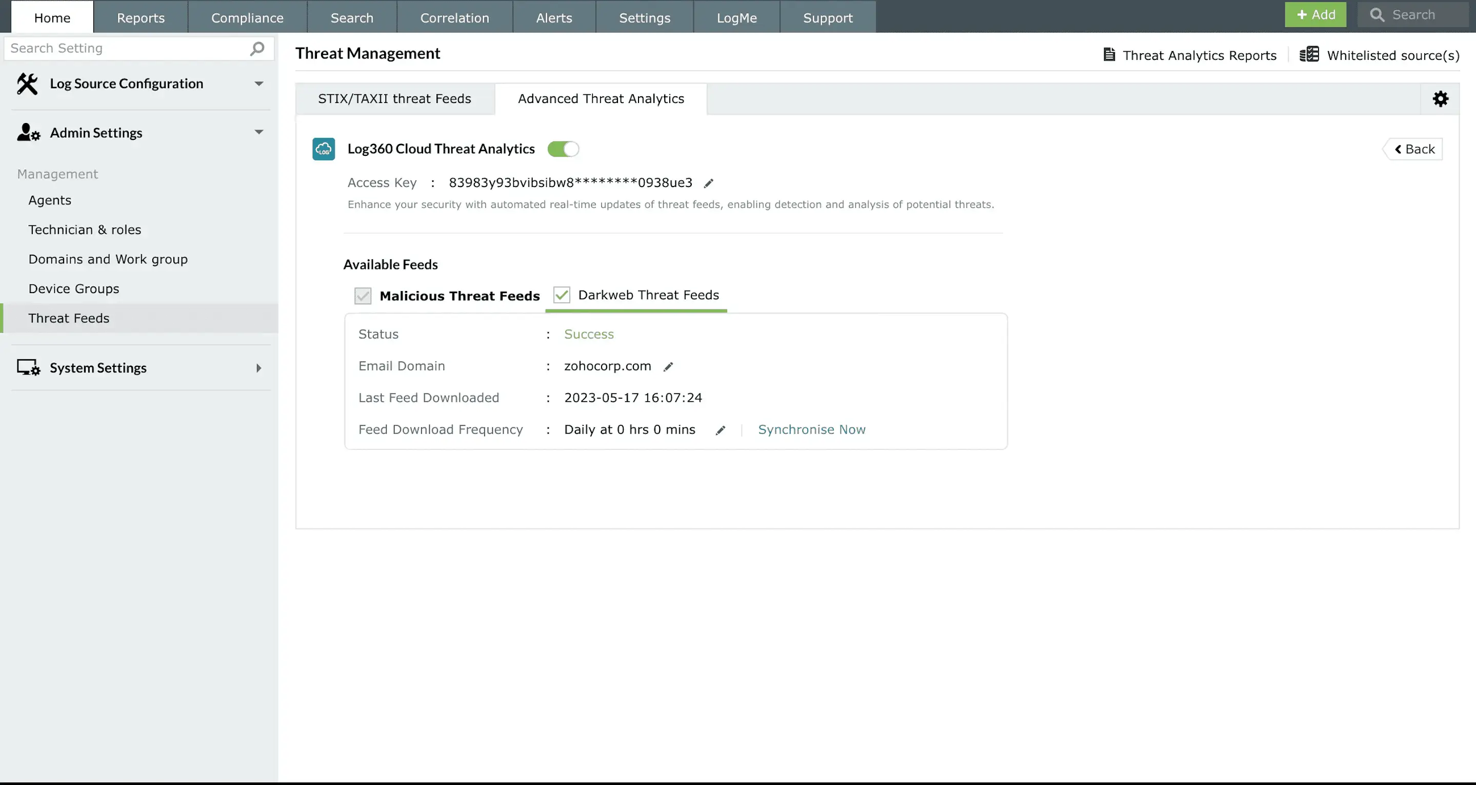 Unified threat management software