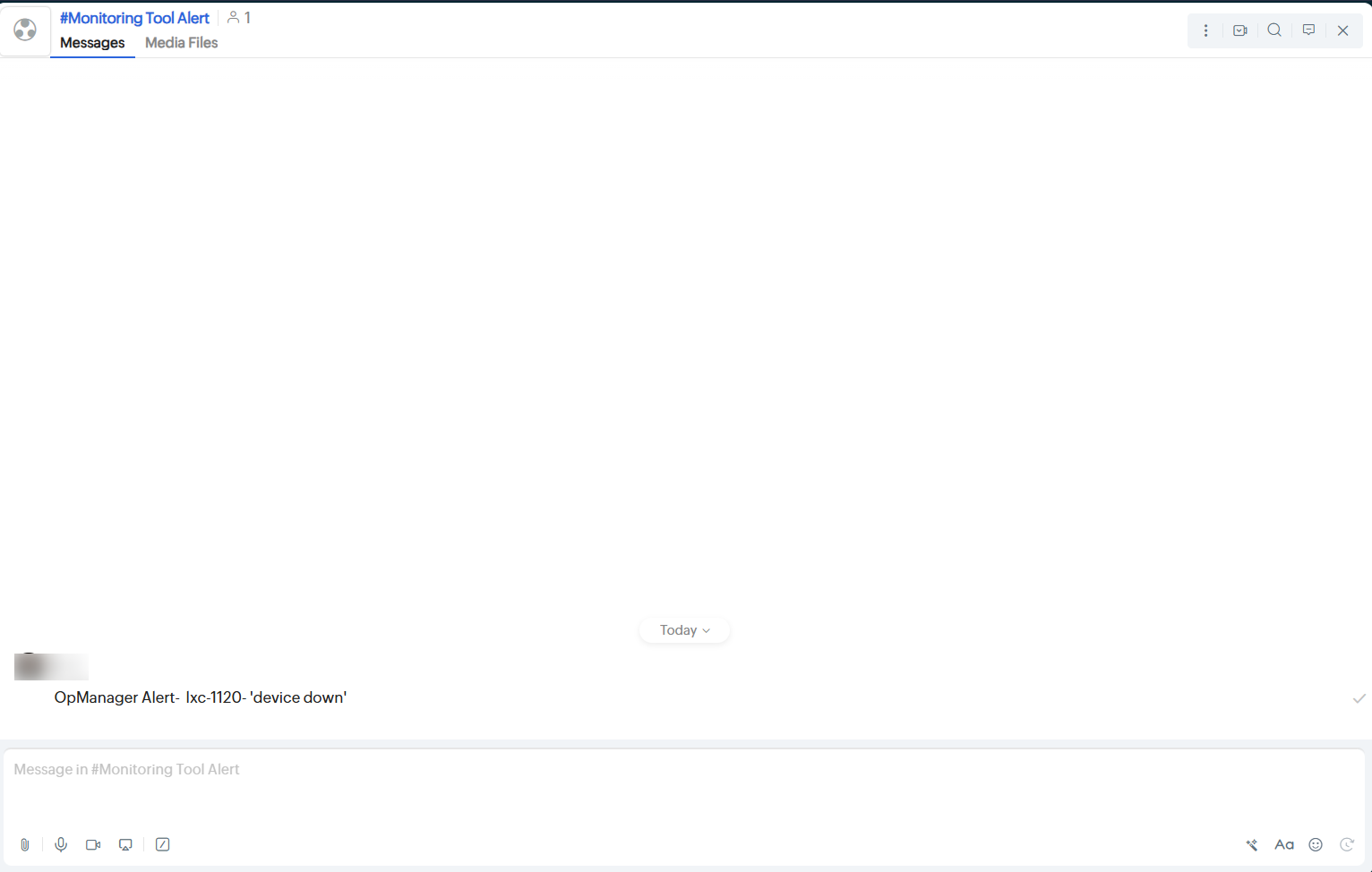 Opmanager-Cliq integration
