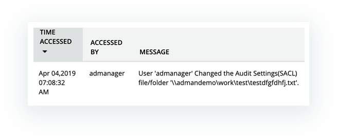 share based file folder changes