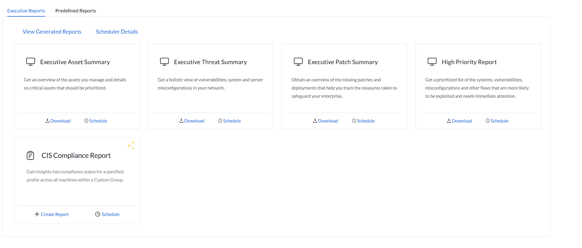 Executive Reports Executive Reports