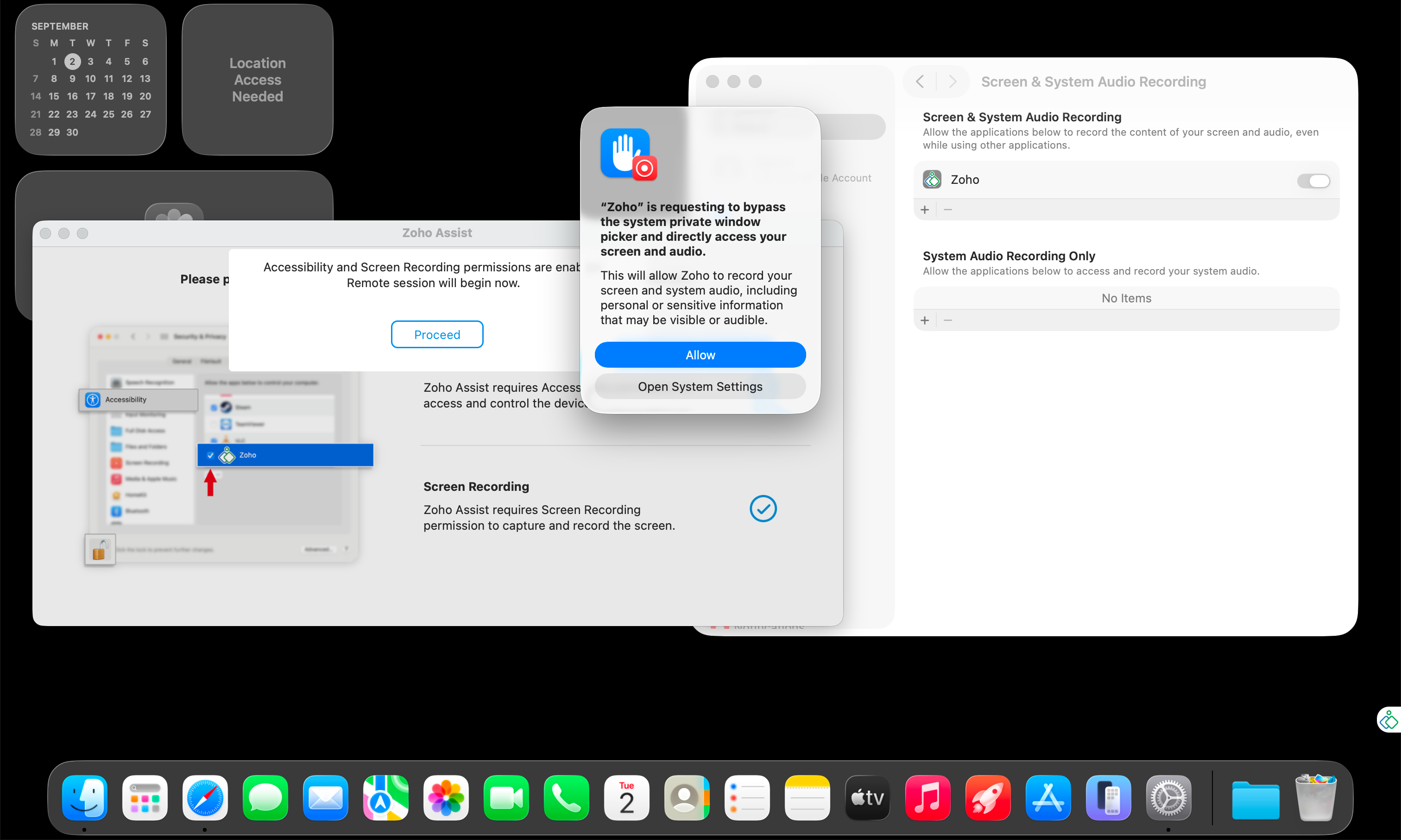Bypass System Private Window Picker Permission