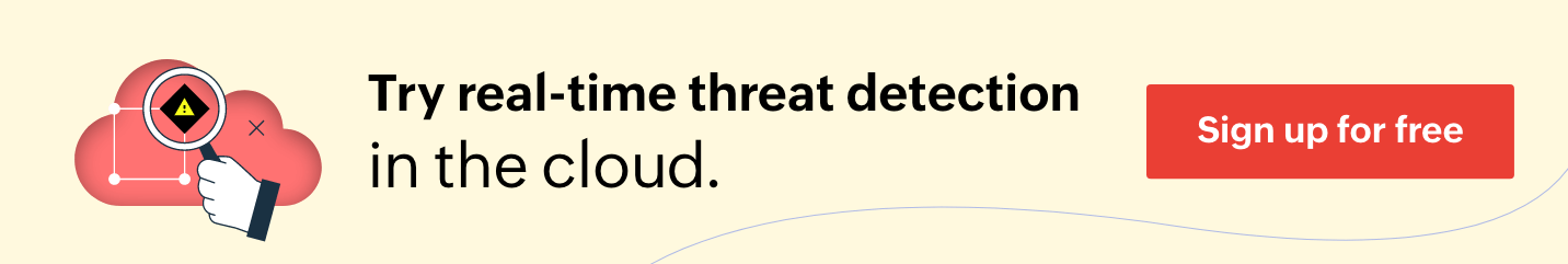 Try real-time threat detection in the cloud