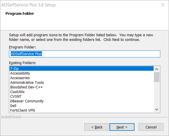 Installing and Uninstalling ADSelfService Plus