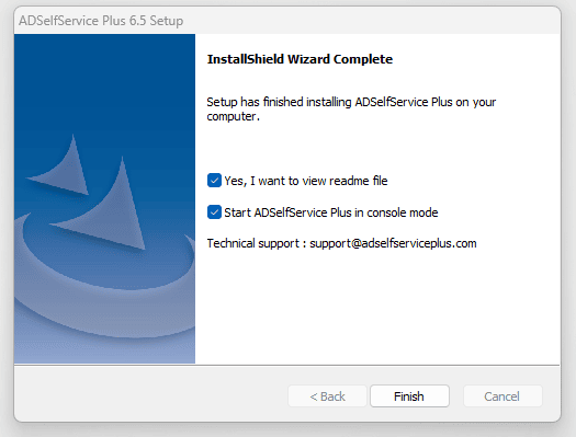 Installing and Uninstalling ADSelfService Plus