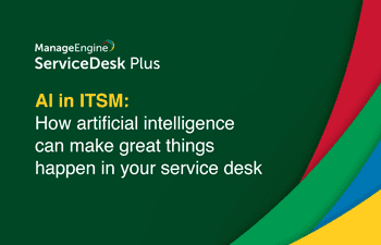 AI in ITSM service desk