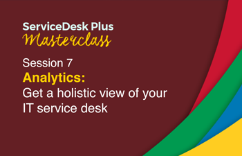 IT service desk analytics