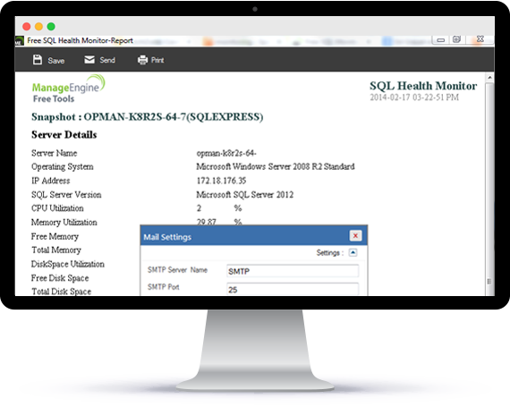 MSSQL Server Reports & Email