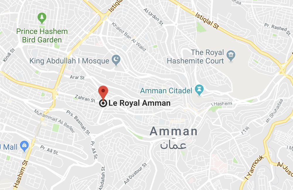 Le Royal Hotels & Resorts, Zahran Street, 3rd Circle, Jabal Amman, Jordan