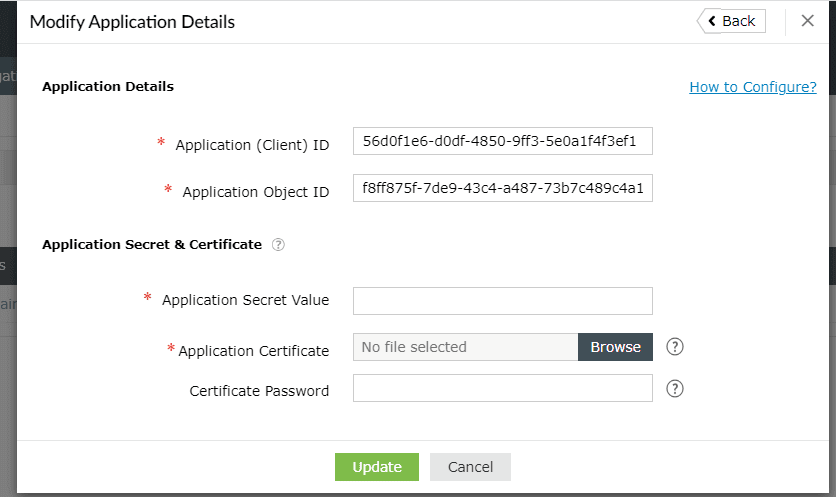 Configuration de l'API REST