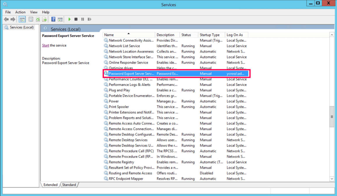 Installation et configuration d'ADMT