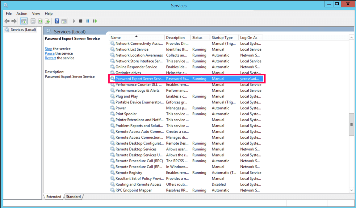 Installation et configuration d'ADMT