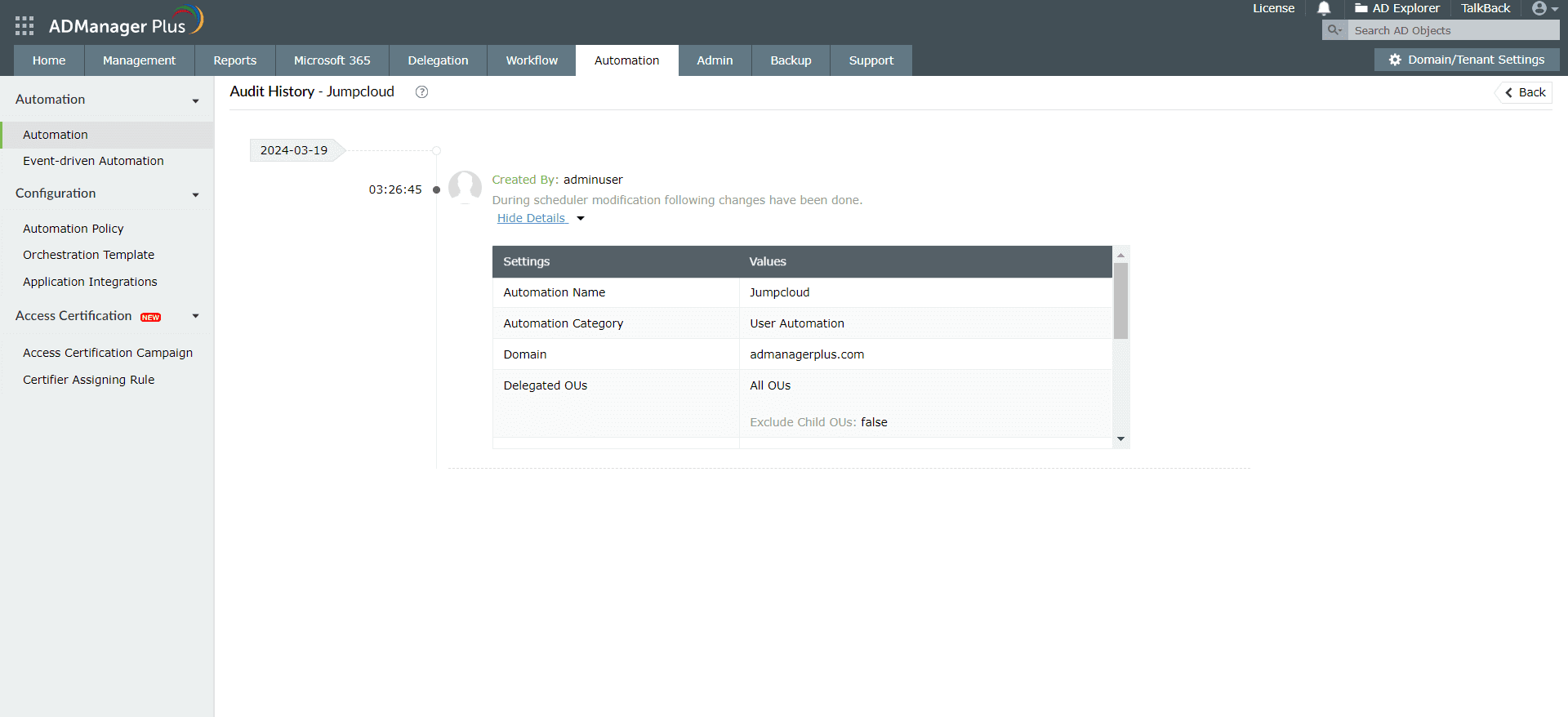 Secret client manquant dans Azure Active Directory