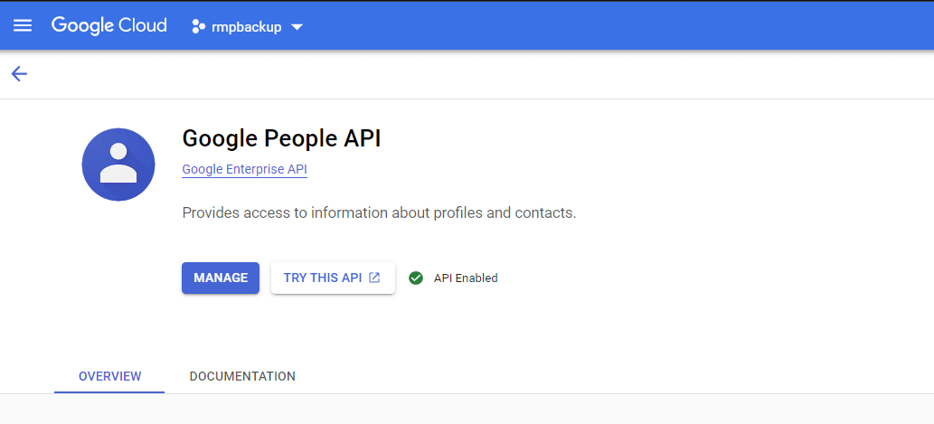 Autorisations nécessaires pour sauvegarder les utilisateurs Google Workspace