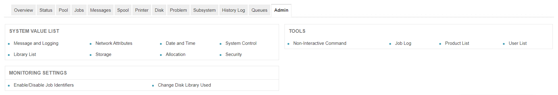 IBM i Server Monitoring Tools - ManageEngine Applications Manager