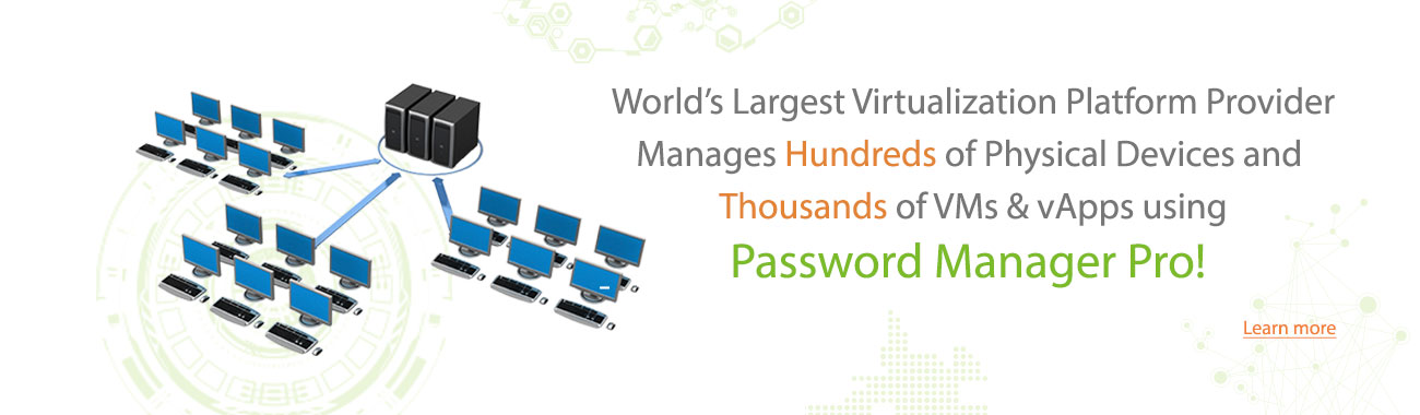 Password Manager Pro - Virtualization Platform