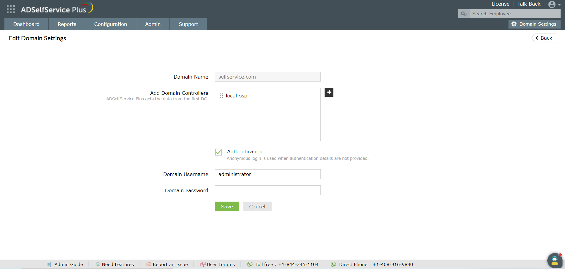 domain-config
