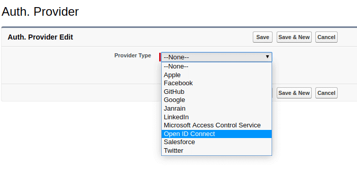 Configurer le SSO Oauth ou OpenID Connect pour une application personnalisée