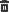 icône de suppression