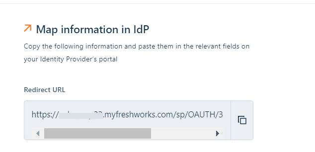 Mappage des informations IdP pour Freshservice dans ADSelfService Plus