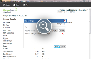 Hyper-V Monitor Setting View