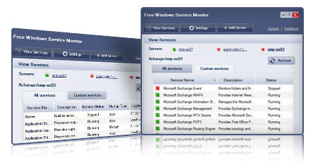 Free Windows Service Monitor software