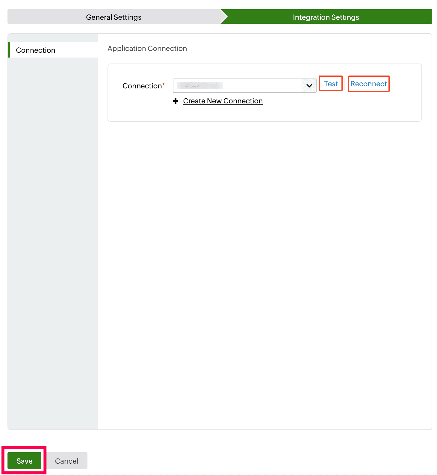 Connection test for Atlassian Jira