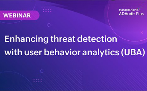Enhancing threat detection with user behavior analytics (UBA)