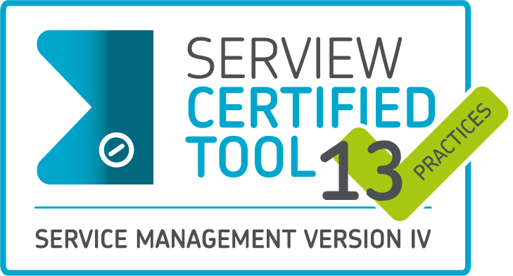 ManageEngine的服务管理平台被公认为具有13种实践的SERVIEW CERTIFIEDTOOL