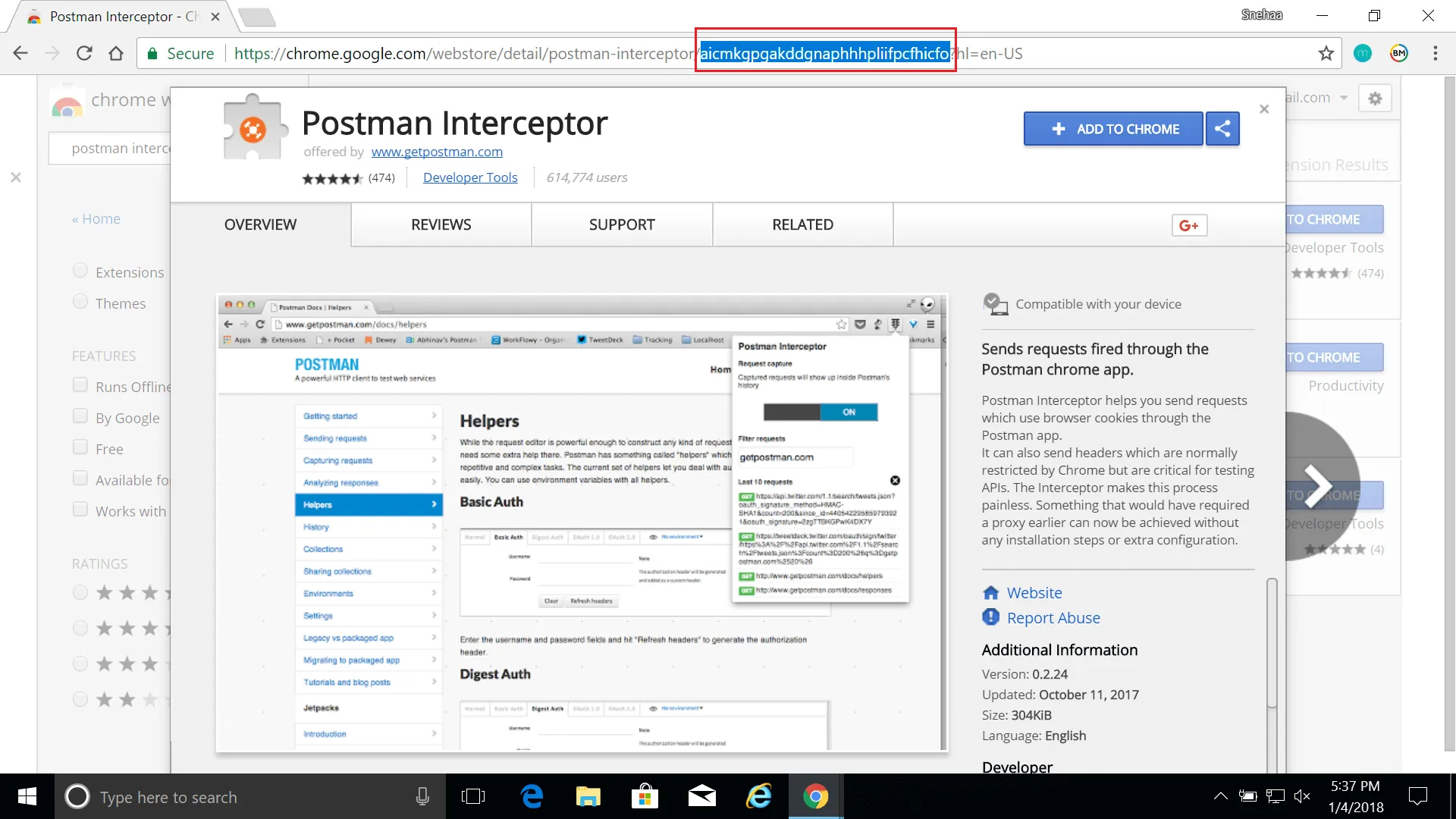 Extension Identifier - Chrome Extension Identifier - Chrome