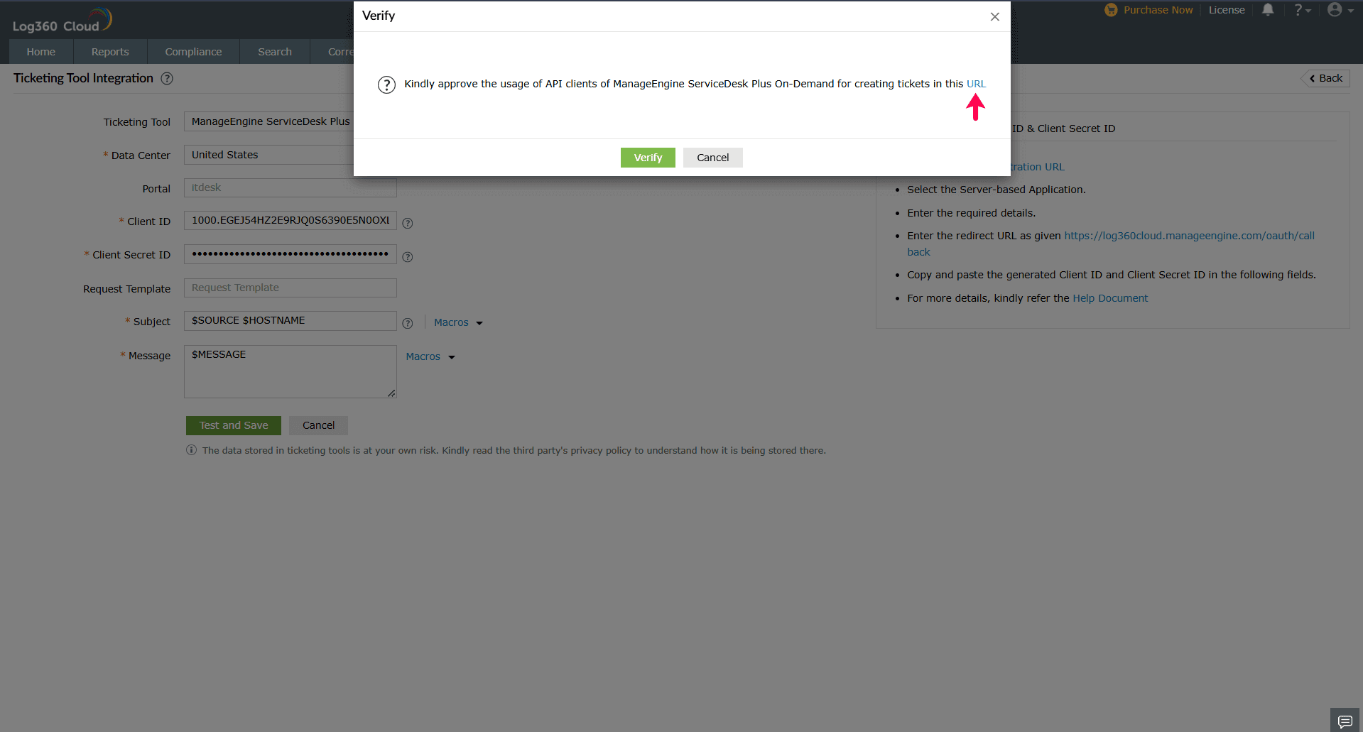 ticketing-tool-Integration