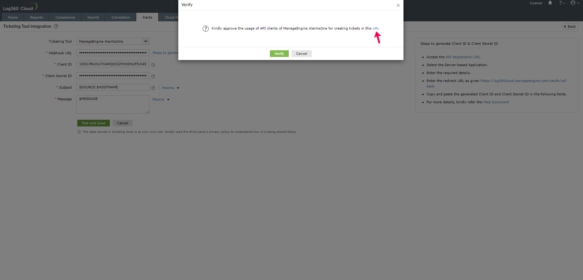 ticketing-tool-Integration