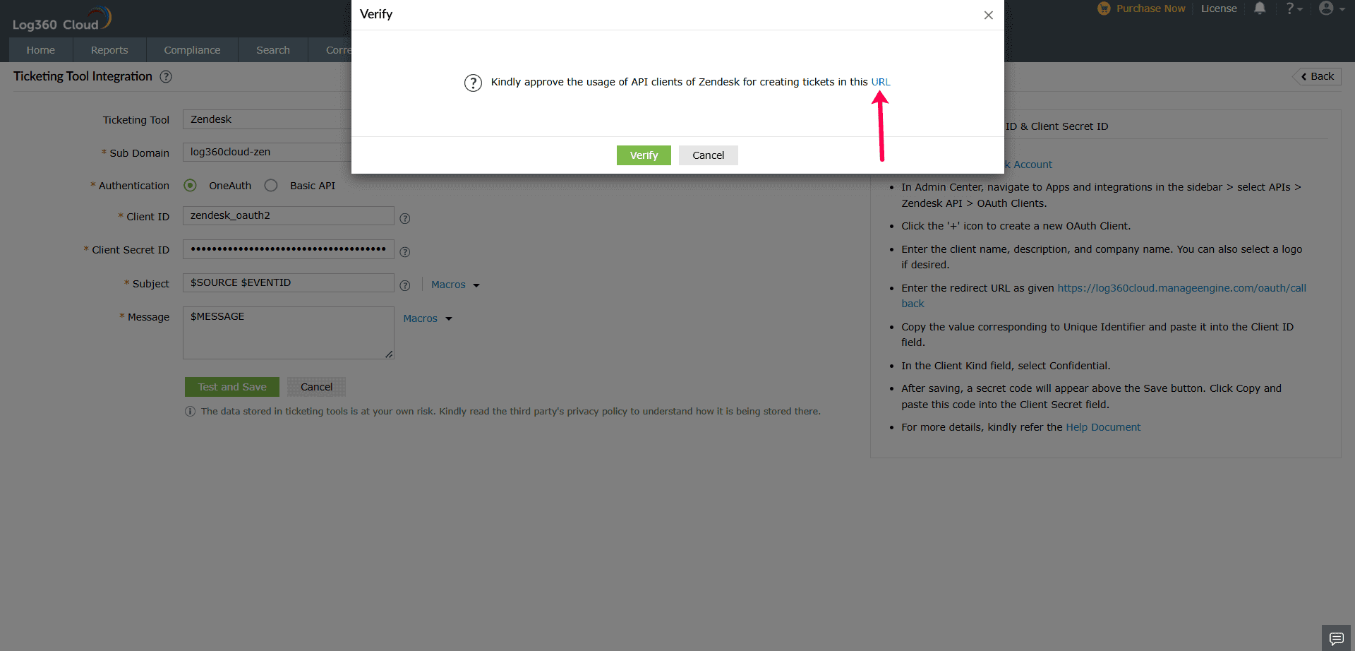 ticketing-tool-Integration