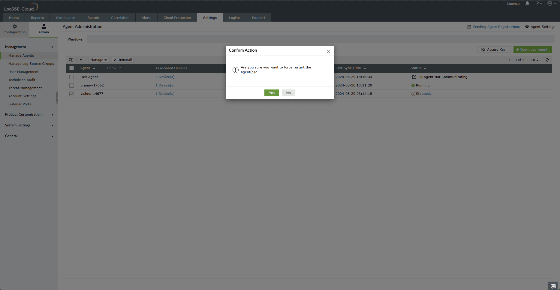 uninstalling-an-agent