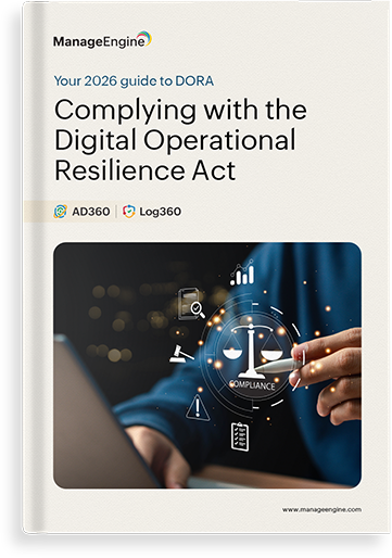 A guide to complying with DORA eBook cover