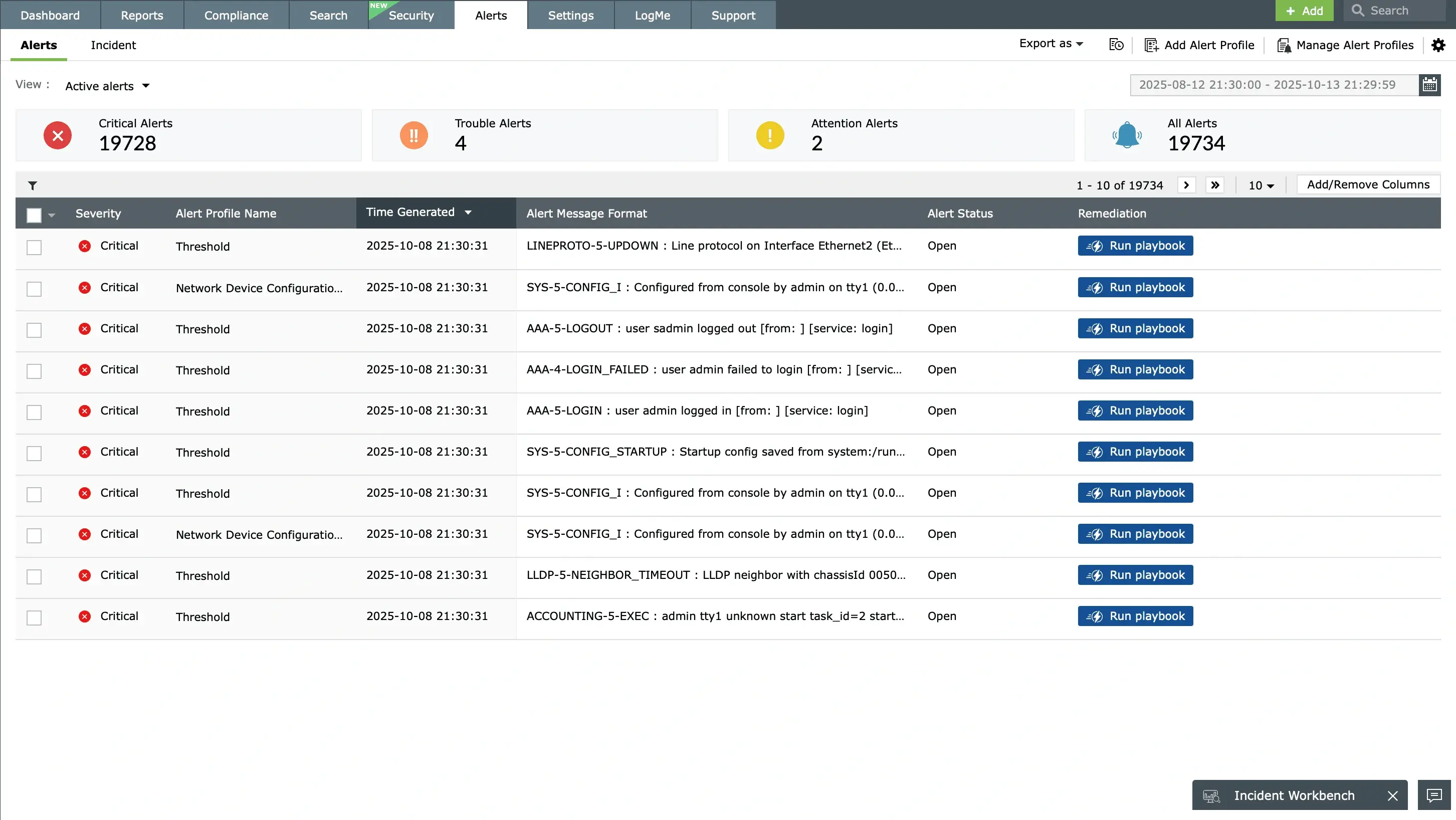 Automated incident management and forensics