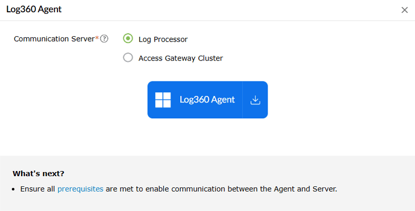 Initiating the installation