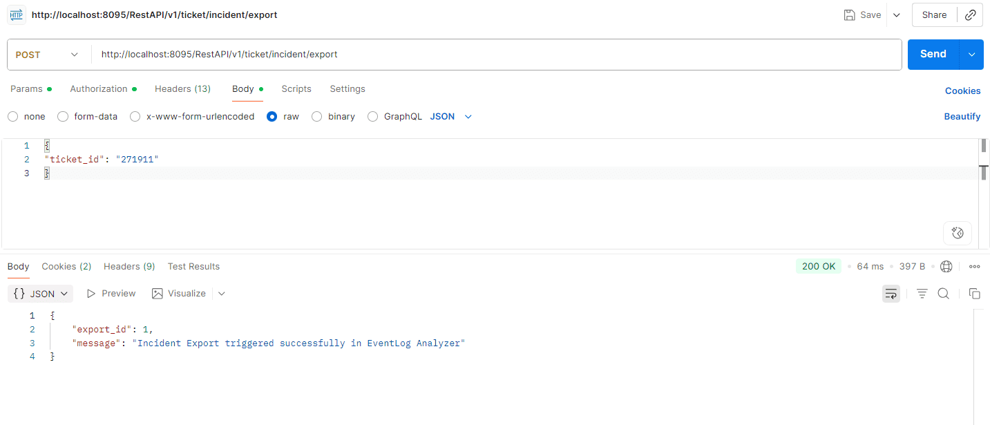 Sync incident status/severity using ticket