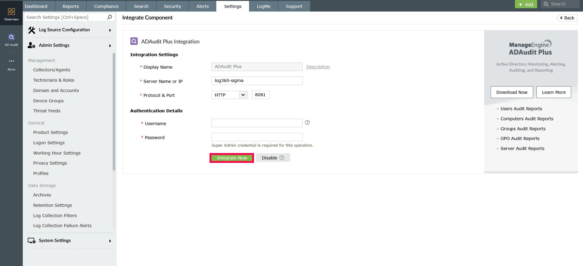 Integrating the components