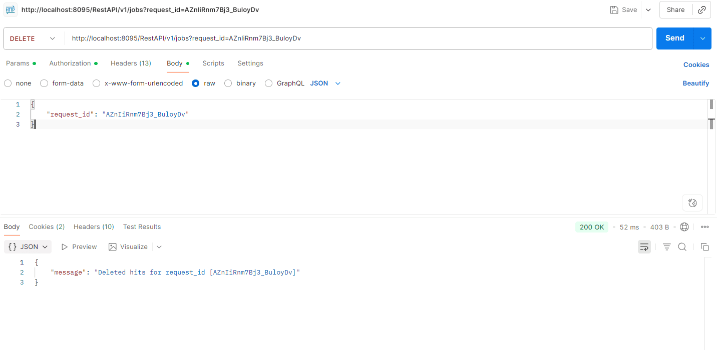 Jobs API
