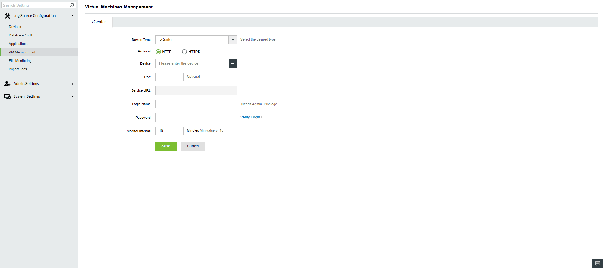 vCenter